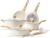 SENSARTE Ceramic Cookware Sets, Pots and Pans Set Non stick, 14-Piece Induction Cookware, Non toxic Healthy Non Stick Kitchen Cooking Set, with Frying Pans Set, PFAS PTFE PFOA PFOS Free