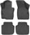 Husky Liners Weatherbeater Floor Mats | Fits 2012-2022 Volkswagen Passat | Front & 2nd Row, 4-pc Black – 98681