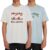 Billabong Mens 2 Pack Short Sleeve Lounge Crew Tee Graphic Lounge Wear Crewneck