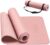 CAMBIVO Yoga Mat for Women Men Kids, 1/3 & 1/4 & 2/5 Inch Extra Thick Yoga Mat Non Slip, 72″ x 24″ TPE Yoga Mats, Workout Mat with Carrying Strap for Yoga, Pilates and Floor Exercises