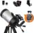 Celestron 22462 StarSense Explorer DX 5” Smartphone App-Enabled Schmidt-Cassegrain Telescope Works with StarSense App to Help You Find Stars, Planets & More – iPhone/Android Compatible