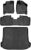 SMARTLINER Custom Fit Floor Mats 2 Rows and Cargo Liner Set Black for 2010-2016 Cadillac SRX – All Models