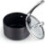 Cooks Standard 3-Quart Hard Anodized Nonstick Saucepan with Lid, Black,NC-00342