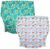 Unisex Adult Incontinence Pants,Reusable Diapers for Adults,Adult Cloth Diaper Cover,Incontinence Underwear Suitable for Bedridden,Elderly and Incontinent People(2PCS) Fox + Watermelon XXL