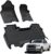 LASFIT Floor Mats for Ram 1500 Quad Cab 2019-2024 Bucket Seat, All Weather TPE Custom Fit Car Mats Floor Liners 1st & 2nd Row, Black( Not Fit 1500 Classic Model)
