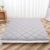 Full Size Futon Mattress Extra Thick Foldable Japanese Floor Mattress – Memory Foam Sleeping Pad for Adults – Tatami Mat Suitable for Camping & Guest -Diamond Gray