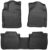 Husky Liners Weatherbeater Floor Mats | Fits 2010-2015 Lexus RX350 & Lexus RX450H | Front & 2nd Row, 3-pc Black – 99551