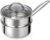 Ohtomber Stainless Steel Sauce Pan – Tri-Ply 1.5 Quarts Pot with Steamer Basket Long Handle & Lid, Nonstick Sacusepan Cookware Set, Induction Cooking Steam Simmer Pot for Food, Sauces, Veggie, Oatmeal