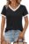 AUTOMET Womens Short Sleeve T-Shirts Summer Tops Casual Soft Tunic V Neck Basic Workout Clothes Spring Fashion Outfits 2025
