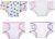 DC-BEAUTIFUL 4 Pack Baby Diapers Doll Underwear for 14-18 Inch Baby Dolls, Suitable for Infant Dolls Baby Girls