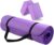 All Purpose 1/2-Inch Extra Thick High Density Anti-Tear Exercise Yoga Mat with Carrying Strap with Optional Yoga Blocks, Multiple Colors