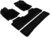 3D MAXpider Custom Fit KAGU Floor Mat (BLACK) Compatible with HONDA RIDGELINE 2006-2014 – Full Set