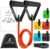 ProsourceFit Tube Resistance Bands Set 2 – 20 LB with Attached Handles, Door Anchor and Exercise Guide Full-Body Exercises and Home Workouts