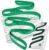 Trideer Stretching Strap Yoga Strap for Physical Therapy, 10 Loops Yoga Straps for Stretching, Non-Elastic Stretch Strap for Pilates, Exercise, Stretch Band for Women & Men