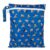 Bumkins Disney Waterproof Wet Dry Bag for Baby, Travel, Swimsuit, Cloth Diapers, Pump Parts, Pool, Beach, Gym Clothes, Toiletry, Hook to Stroller, Daycare, Zip Reusable Wetdry, Mickey and Friends Blue