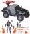 G.I. Joe Classified Series #120, Cobra Night Attack 4-WD Stinger & Driver, Collectible 6 Inch Action Figure & Vehicle with 8 Accessories
