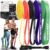 FitBeast Resistance Bands Set, 6 Different Levels, Pull Up Assist Bands for Strength Training, Crossfit, Powerlifting, Muscle Toning, Yoga, Mobility Exercises, Rehabilitation, Full-Body Workout