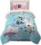 DreamWorks Gabby’s Dollhouse Cakey, MerCat And Pandy Kids Bedding Super Soft Comforter And Sheet Set, 4 Piece Twin Size, By Franco
