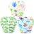 wegreeco Baby & Toddler Snap One Size Adjustable Reusable Baby Swim Diaper (Diving, Ocean, Turtle, Large, 3 Pack)