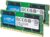 Crucial 32GB DDR4 RAM Kit (2x16GB), 3200MHz (PC4-25600) CL22 Laptop Memory, SODIMM 260-Pin, Downclockable to 2933/2666MHz, Compatible with 13th Gen Intel Core and AMD Ryzen 7000 – CT2K16G4SFRA32A