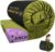 BDEUS Memory Foam Camping Mattress Pad 3inch Waterproof Roll Up Bed Sleeping Mat for Adults Portable Roll Up Mattress for Travel Guest Floor Bed Cot Mattress for Car, Tent
