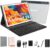 Android 14 Tablet, 4G Cellular Tablets with Dual Sim Slot, 14GB RAM 128GB ROM (TF 1TB) 10 inch Tablet, 2 in 1 Tablets with Keyboard/Case, Octa-Core, Incell Display, 5G WiFi+4G LTE, 8000mAh GPS, Silver