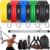 TOBWOLF Resistance Bands Wall Anchor wih 2 Rails, Heavy Duty Aluminum Wall-Mounted Anchor for Gym, Space Saver Resistance Bands Exercise Accessories for at Home Fitness Workout, Clinic, Physical Rehab