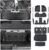 Floor Mats Cargo Mat Set for 2024 2025 GMC Acadia 7 Seats Car Accessories, All-Weather TPE Trunk Mat Cargo Liner Seat Back Covers Door Sill Guards