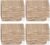 Flutesan 24 Pcs Miniature Dollhouse Wallpaper and Flooring Peel and Stick Mini DIY Self Adhesive Dollhouse Accessories 8.27 x 11.69 Inch (Natural Style)