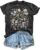 Women’s Vintage Floral T Shirt Boho Wildflower Graphic Loose Tees Short Sleeve Casual Tops