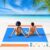 BYDOLL Beach Blanket 78”X81” 4-7 Adults Oversized Lightweight Waterproof Sandproof Blanket for Beach Large Picnic Mat Travel Camping