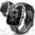 Smart Watch, 1.91″ HD Screen Smartwatch for Men Women, Fitness Watch with Heart Rate/Sleep Monitor/Steps Monitor, 110+ Sports Modes, IP68 Waterproof Activity Trackers for Android iOS