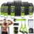 Resistance Bands, Heavy Duty Exercise Bands for Working Out, Green Workout Bands with Handles, Stretch Band for Men, Fitness Bands for Home Workouts, Muscle Training, Strength, Slim, Yoga