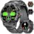 Military Smart Watch for Men(Answer/Dial Calls),1.46” AMOLED Touchscreen/5ATM Waterproof/120+ Sports Modes Fitness Watch with Blood Pressure/Heart Rate/SpO2/Pedometer for Android iOS Smartwatch Black