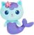 Gabby’s Dollhouse, 8-inch MerCat Purr-ific Plush Toy, Kids Toys for Ages 3 and up