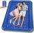 Double Sleeping Pad for Camping, Extra Thick 5 Inch Self-Inflating 2 Person Camping Mattress,with Built-in Foot Pump, Insulated Inflatable Camping Mat for Backpacking, Hiking, Tents & Winter