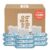 Hello Bello Extra Gentle Unscented Baby Wipes, Plant Based, Made with 99% Water and Aloe for Babies and Kids, 60 Count (Pack of 9) Total 540 Count