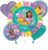 Anagram 4553101 – Gabby’s Dollhouse Foil Balloon Bouquet – 5 Pieces