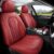 Car Seat Covers,Car Seat Protector Waterproof,Seat Covers Front Set, Car Seat Protectors,Automotive Seat Covers Fit for Most Cars Wine Red