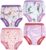 MOEMOE BABY Training Underwear 4 Packs 100% Cotton Absorbent Potty Training Pants for Toddler Boys and Girls 2-9 Years