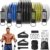 Heavy Resistance Bands for Working Out, NITEEN Resistance Bands with Handles Weight Exercise Bands for Men Women, Workout Bands with Door Anchor and Ankle Straps Strength Training Equipment