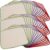 OsoCozy Unbleached Flannel Cloth Baby Wipes – Reusable & Washable Saves Money – 100% Cotton – Soft and Durable – Colorful Stitching – 8 x 8 inches – Three 15 Packs