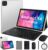 Tablet, Android 14 Tablet with 12GB (4+8) RAM 64GB ROM, Octa-Core Processor Tablets with Keyboard, Mouse, 10.1 Inch 1280 * 800 IPS Touch Screen, Dual Camera, WiFi 6, BT 5.4, 6000mAh Battery
