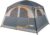UNP Tents 6 Person Waterproof Windproof Easy Setup,Double Layer Family Camping Tent with 1 Mesh Door & 5 Large Mesh Windows -10’X9’X78in(H)
