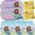 Gabby Dollhouse Party Decorations | Gabby Dollhouse Birthday Decorations | Tablecover, Plates, Napkins, Button | Serves 16 |